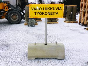 Lujabetonin Liikenne-este
